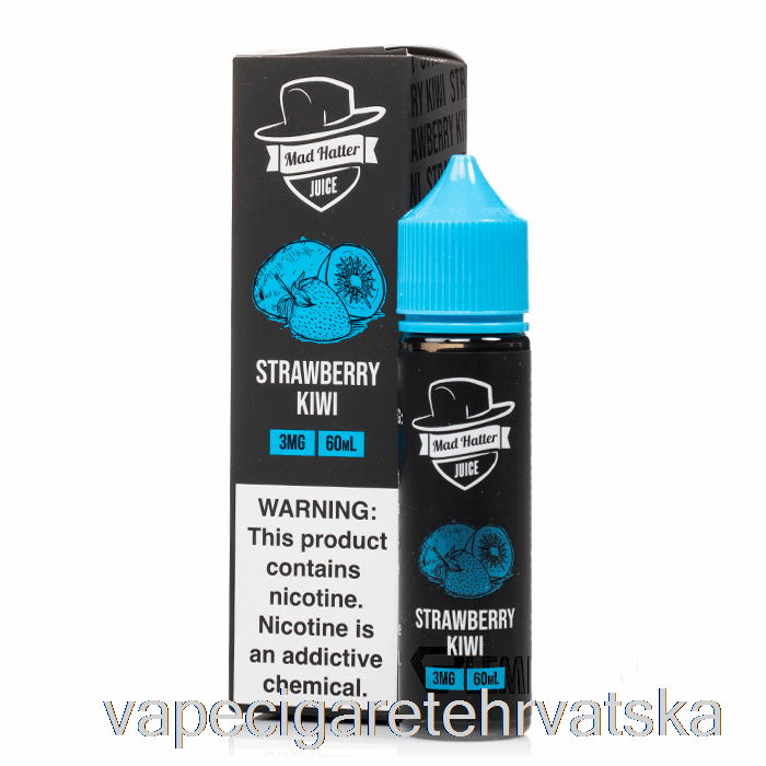 Vape Cigarete Jagoda Kivi - Ludi šeširdžija - 60ml 3mg